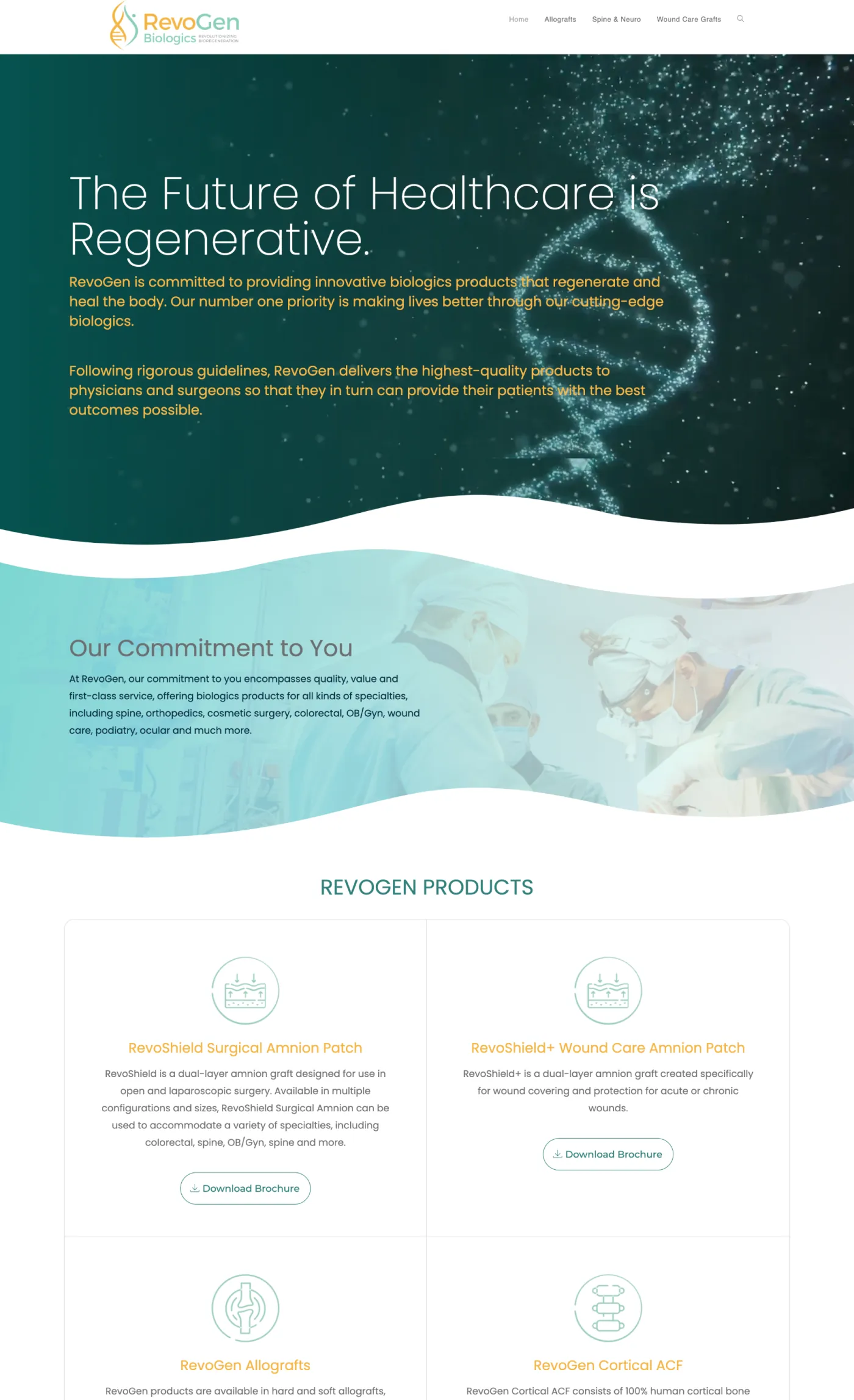 Healing Membrane Website