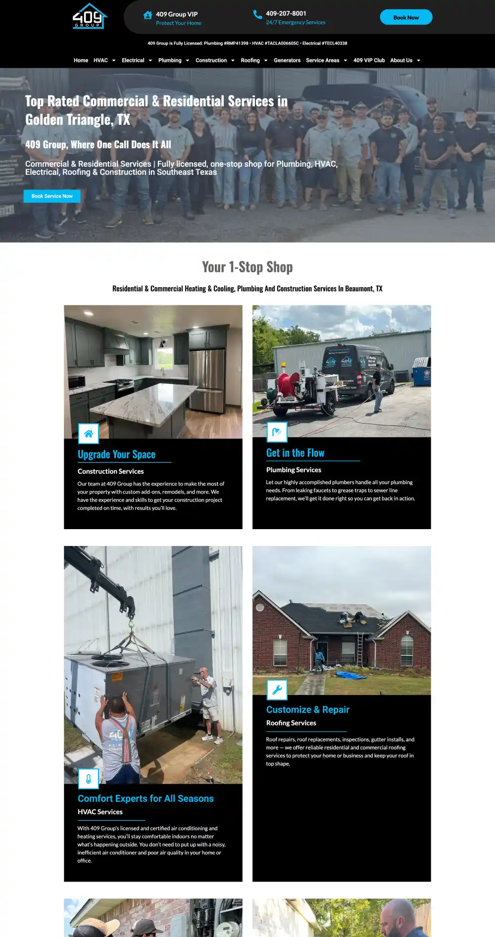 409 Group - Migrated to WordPress